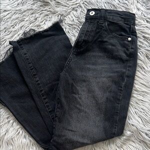 Girls Black Denim Jeans